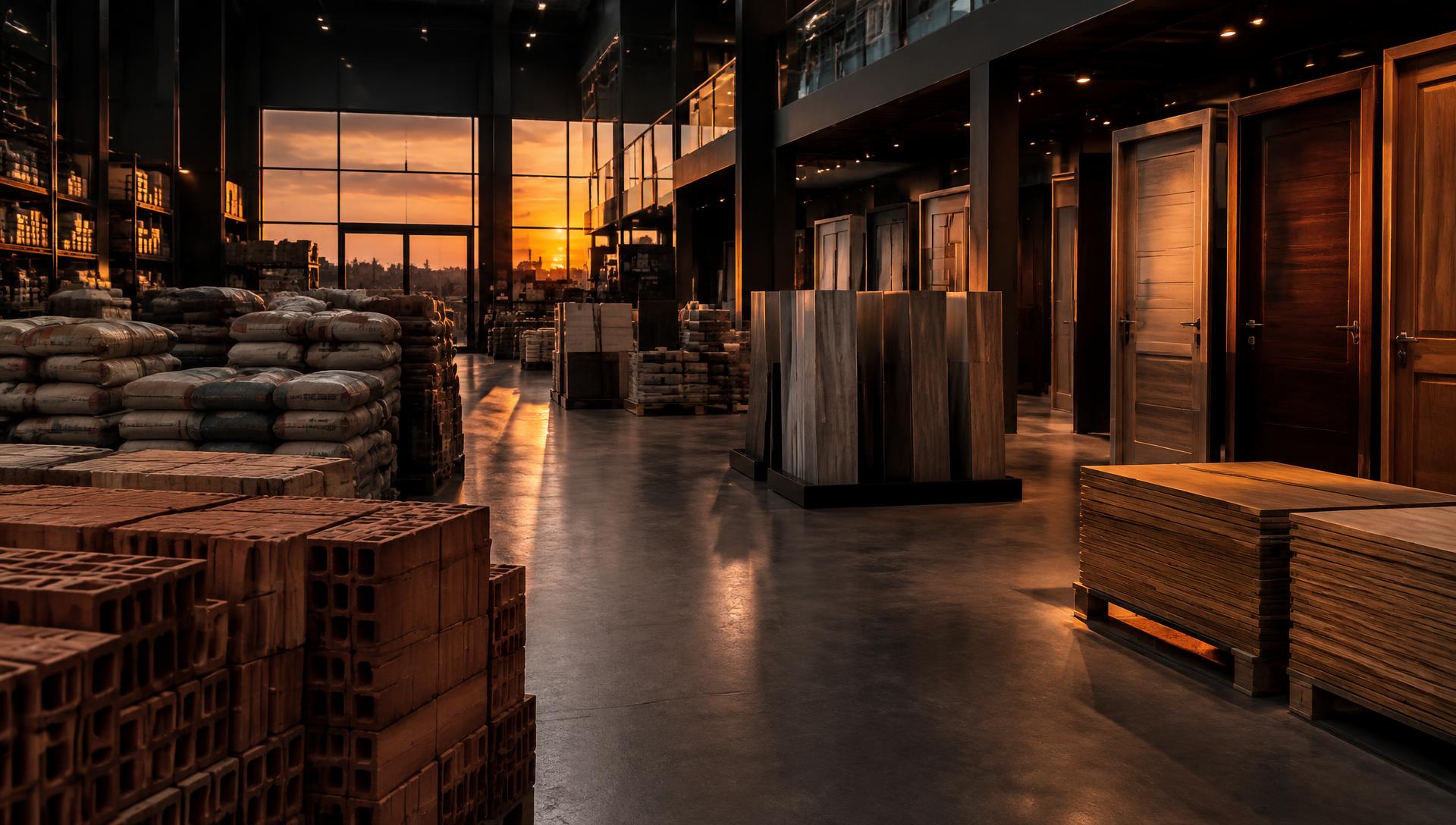 Casa de materiais de construção CRZ em Ibiúna